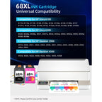 HP 68 Ink Cartridges Combo Pack offers 100% authentic quality, available at Curat Cart for reliable printing in India.