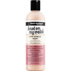 Aunt Jackie's Curls and Coils Knot On My Watch, Large 24oz Family Sized Pump, Instant Hair Detangling Therapy for Natural Curls, Coils and Waves, Pink…