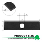 High-quality Eco Edger Blade Replacement with precise dimensions, available at Curat Cart for enhanced gardening efficiency.