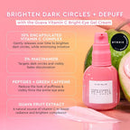Buy now Glow Recipe Guava Brightening Korean Skincare Gift Set - Vitamin C Under Eye Cream Treatment + Hydrating Vitamin C Dark Spot Face Serum with Niacinamide & Peptides, Travel Size (2 Count) at indiglob india