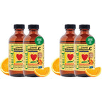 CHILDLIFE ESSENTIALS Liquid Vitamin C Low Sugar Kids, 4 Fl Oz (Pack of 2) | Pure Vitamin C Liquid Supplement, Toddlers, Babies, Immune System Support, Natural Orange Flavor, Kids, Low Sugar
