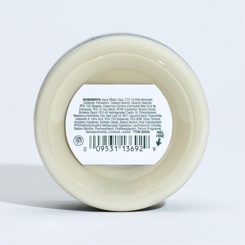 Tea Tree Shaping Cream, Hair Styling Cream, Long-Lasting Hold, Matte Finish, For All Hair Types