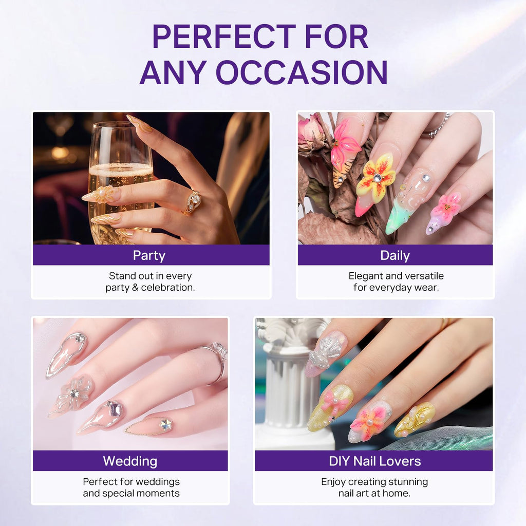 MIZHSE 3D Sculpting Gel for Nail Art, ideal for parties, weddings, and daily use, perfect for DIY nail enthusiasts.