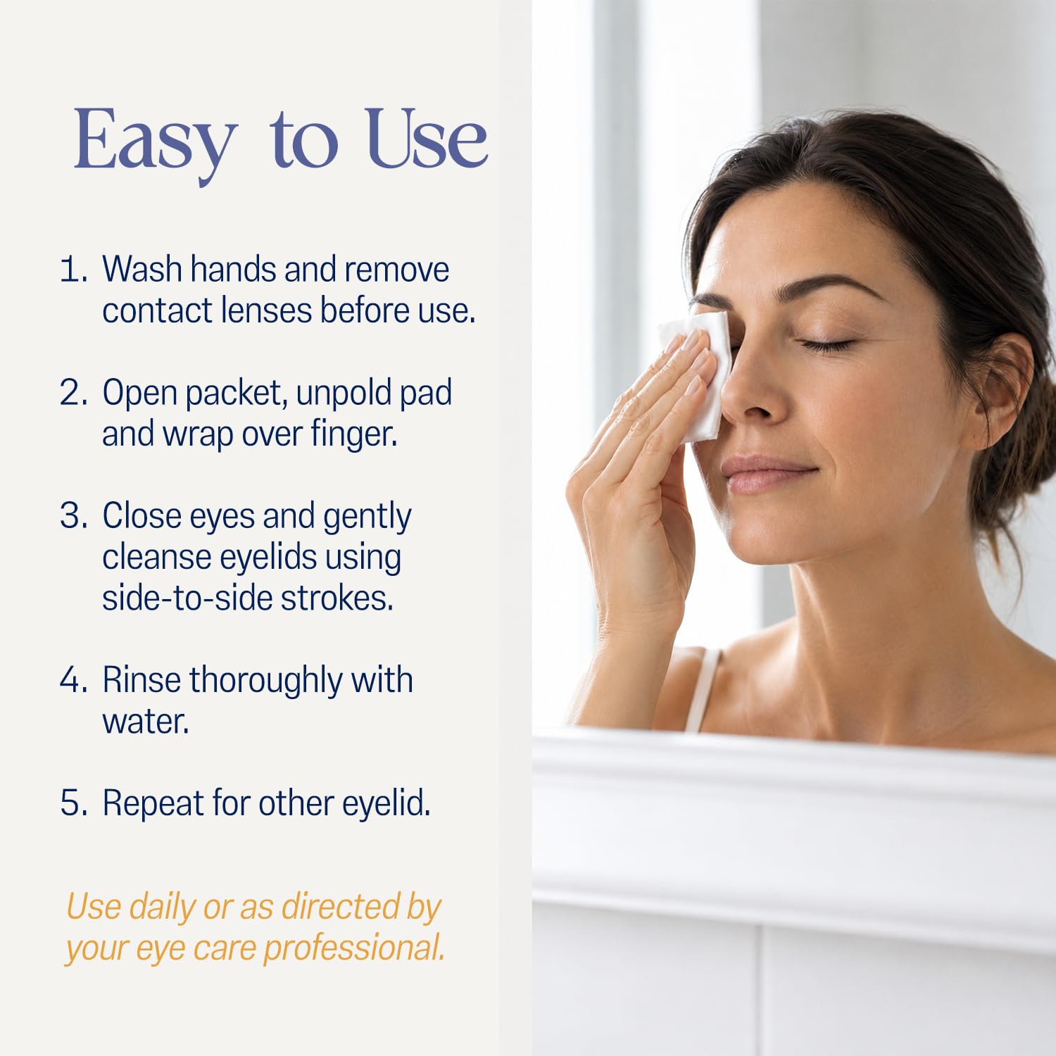OCuSOFT Lid Scrub Oust Eyelid Cleanser, Pre-Moistened Pads, 30 Count | Tea Tree Oil Pads for Irritated Eyelids Associated with Demodex Mites, Lid & Lash Debris for Soothing, Calm Relief