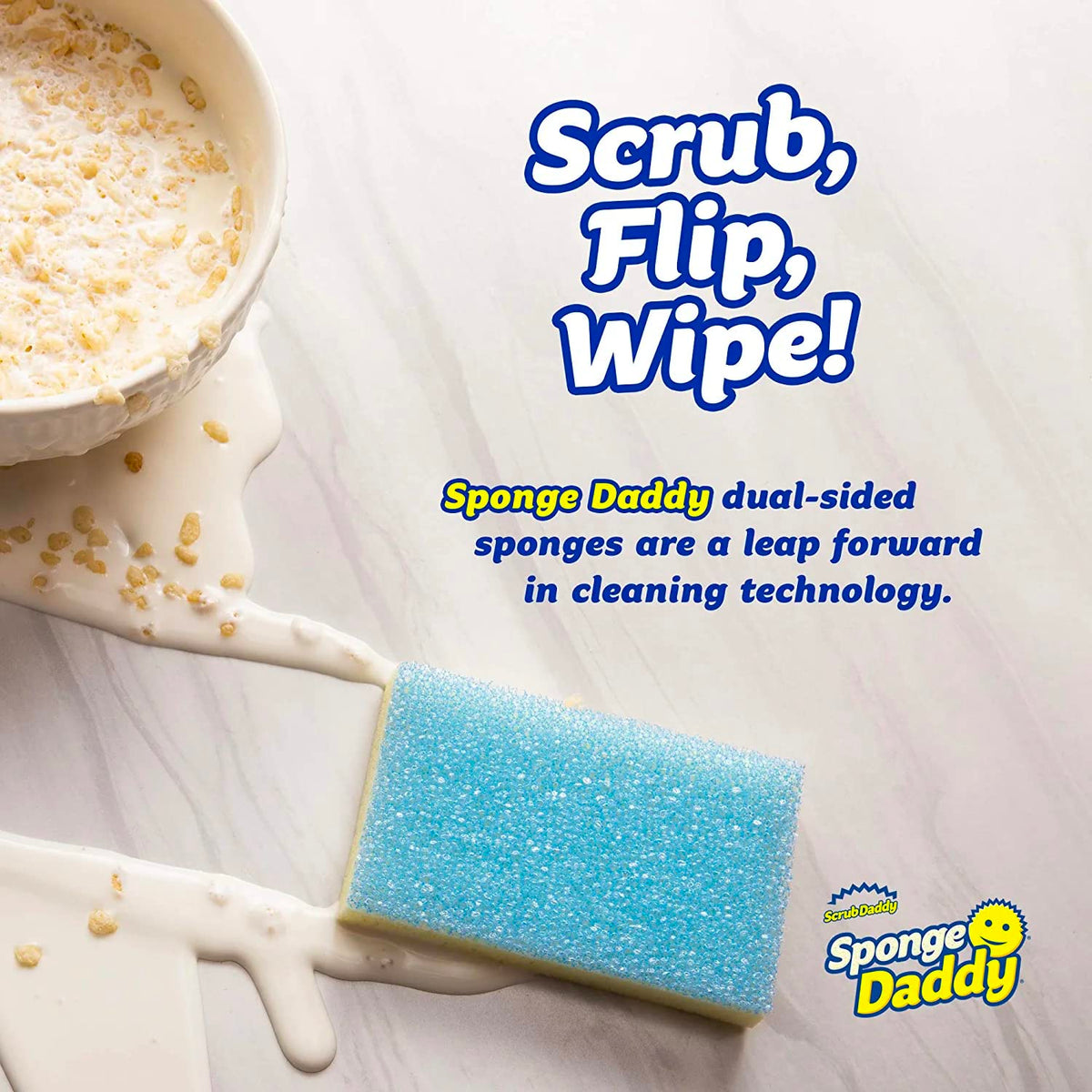 Sponge Daddy 4-Pack Durable Sponges