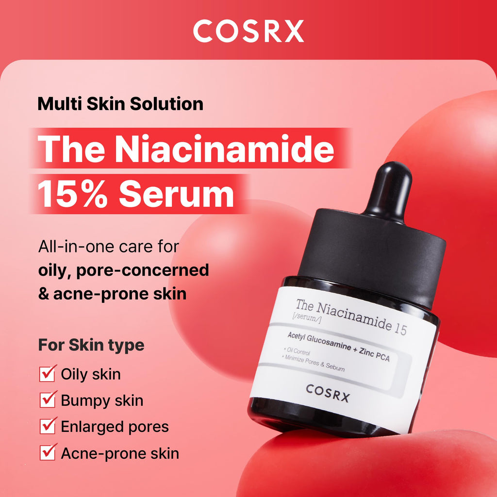 Buy now COSRX 15% Niacinamide Face Serum, 0.67 fl oz, Pore Minimizer Serum for Face, Even Skin Tone, Korean Skin Care at indiglob india