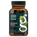 Gaia Herbs Rhodiola Rosea - Stress Support Supplement Traditionally for Supporting Healthy Stamina & Endurance* - with Siberian Rhodiola Root Extract - 60 Vegan Liquid Phyto-Caps (60 Servings)