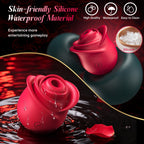 Rose Sex Toy Sucking Vibrator - Rose Toy Clit Sucker App Control Vibrator with 10 Suction Modes for Clitoral, Anal & Nipple Stimulation, Female Adult Sex Toys for Women Couples Oral Sex Pleasure