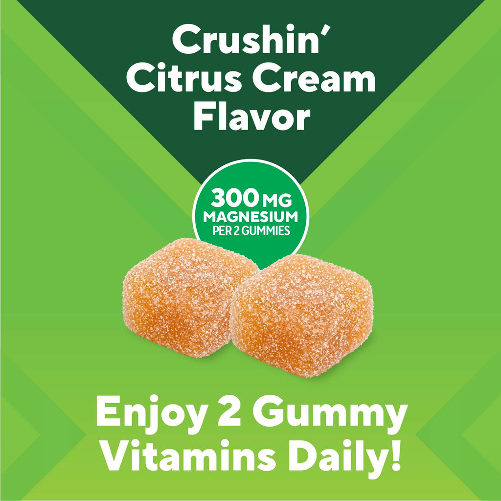 Vitafusion Magnesium Citrate Gummies | Extra Strength 300 mg Per 2 Gummies
