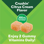 Vitafusion Magnesium Citrate Gummies | Extra Strength 300 mg Per 2 Gummies