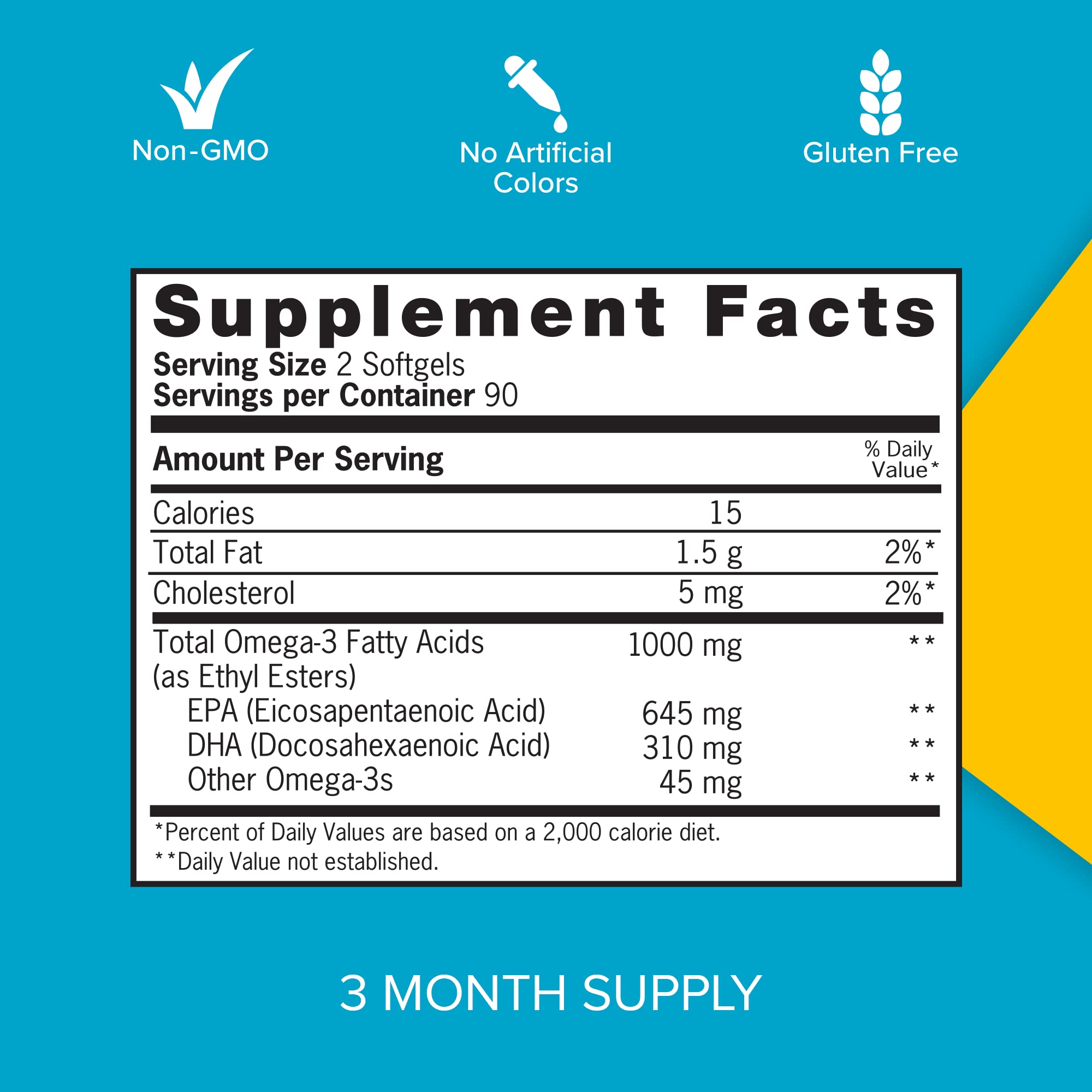 Qunol Ultra Omega-3 Fish Oil Mini Softgels, 1000mg EPA + DHA, 180ct | High Potency, Ultra-Purified Fish Oil, Support Heart Health and Brain Health, Lemon Flavor, Easy to Swallow Minis; Non-GMO