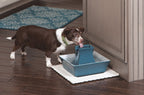 Buy now PetSafe Drinkwell Pagoda Fountain - Hygienic Ceramic Continuous Flowing Fountain - Elevated Upper Bowl & Double Free-Falling Stream Design - Minimalist Pet Hydration Station - 70 oz Capacity at indiglob india