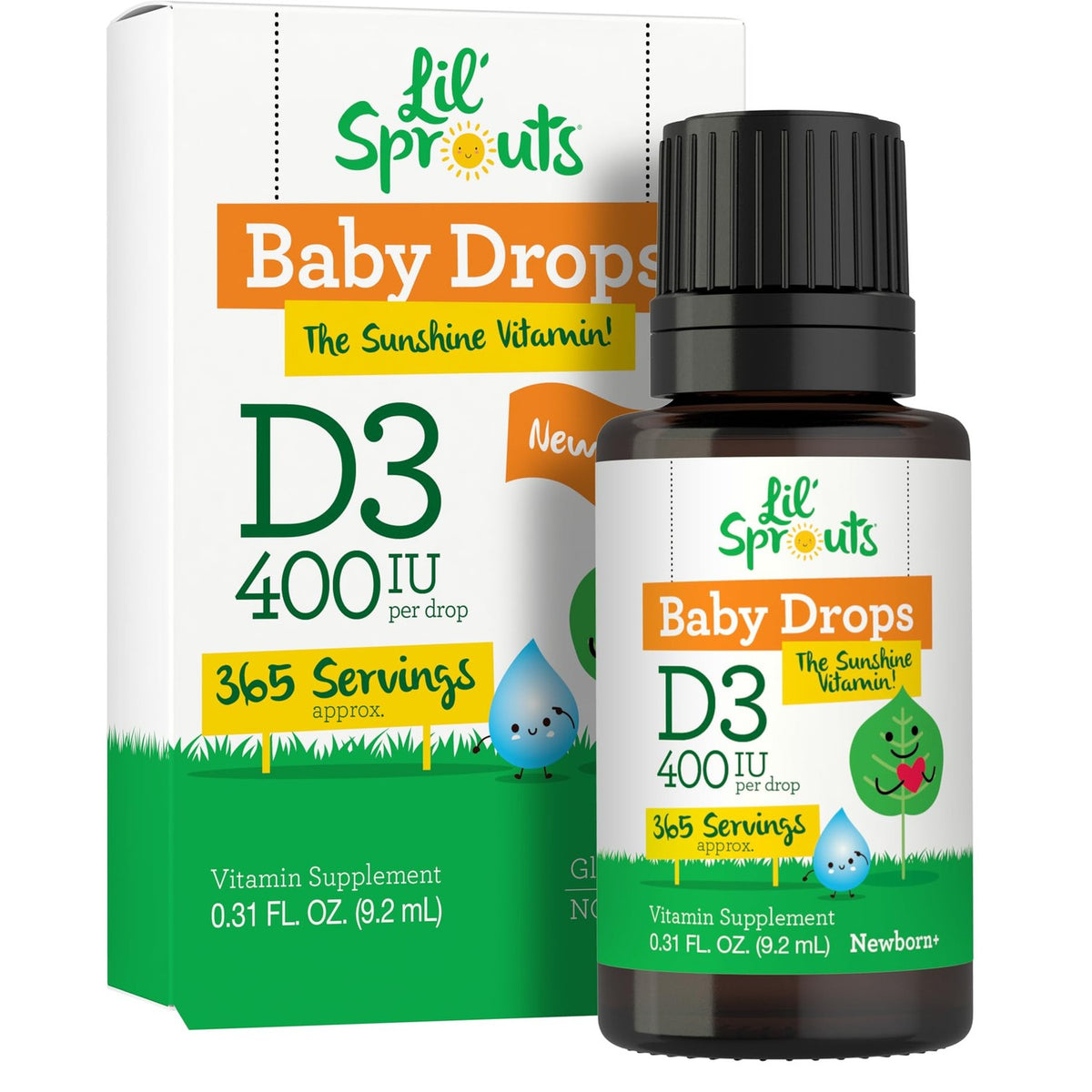 Carlyle Baby Vitamin D3 Liquid Drops | 400 IU