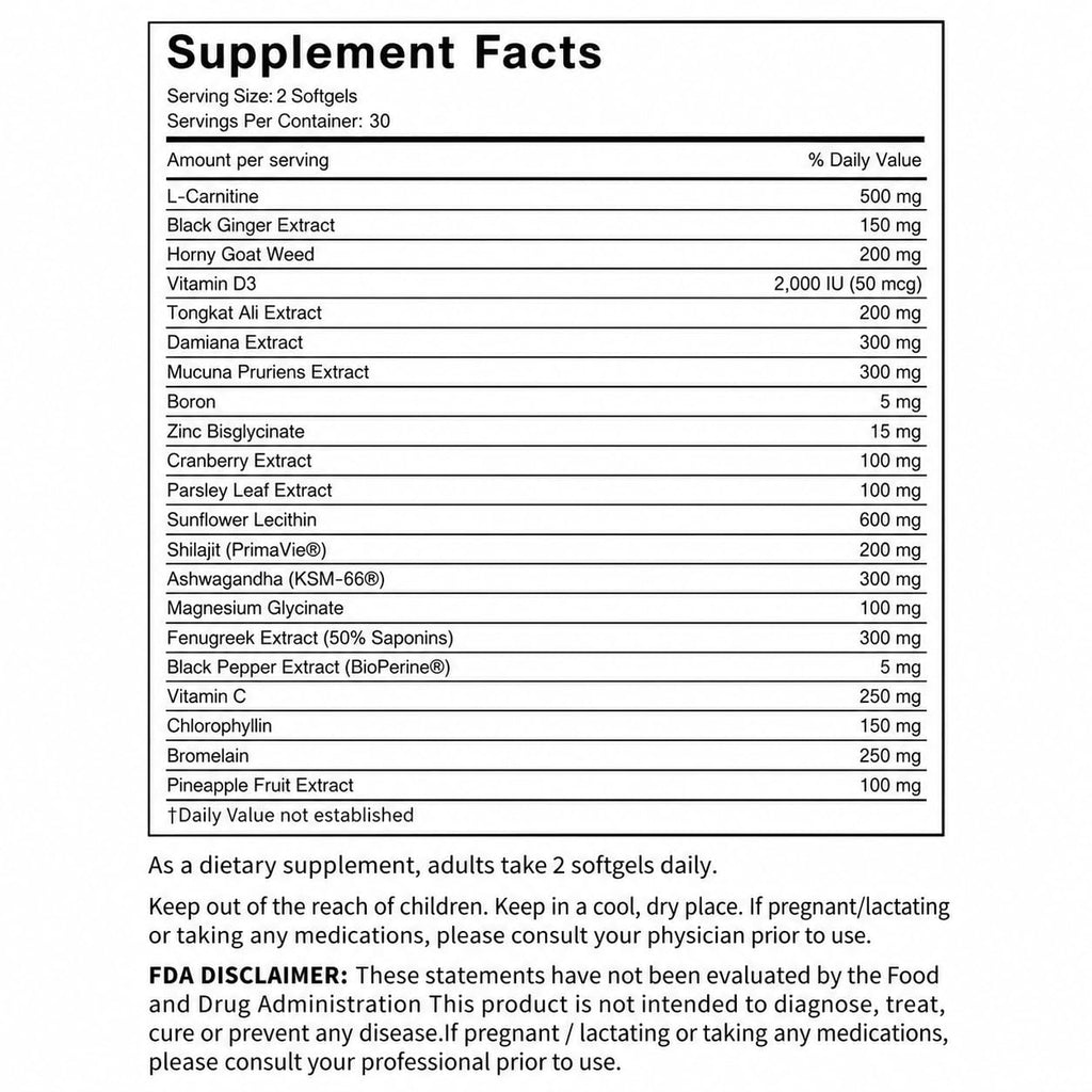 Lumeo Eros Gummies - 60 Gummies, Support for Active Men