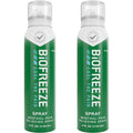 Buy now Biofreeze Pain Relief Spray, Arthritis Pain Reliever, Knee & Lower Back Pain Relief, Sore Muscle Relief, Neck Pain Relief, FSA Eligible, 2 Pack (4 FL OZ Biofreeze Menthol Spray) Pain Relief Spray at indiglob india