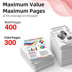 275XL Black Ink Cartridges (2 Pack) Replacement for Canon PG 275 XL PG275XL