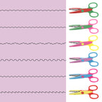 Craft Scissors Set – 26 Pcs, Paper Hole Punch & Decorative Cutting Edges