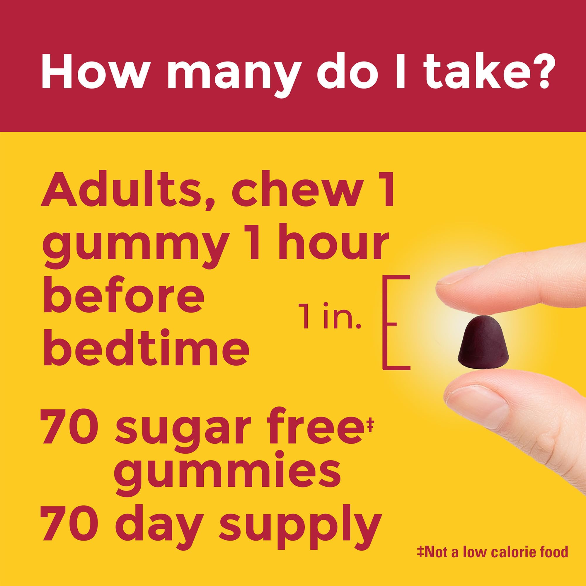 Nature Made Zero Sugar Melatonin 5mg Sleeping Gummies for Adults Extra Strength,100% Drug & Aspartame Free,70 Sugar-Free Melatonin Gummies,70 Day Supply,(Pack of 2)