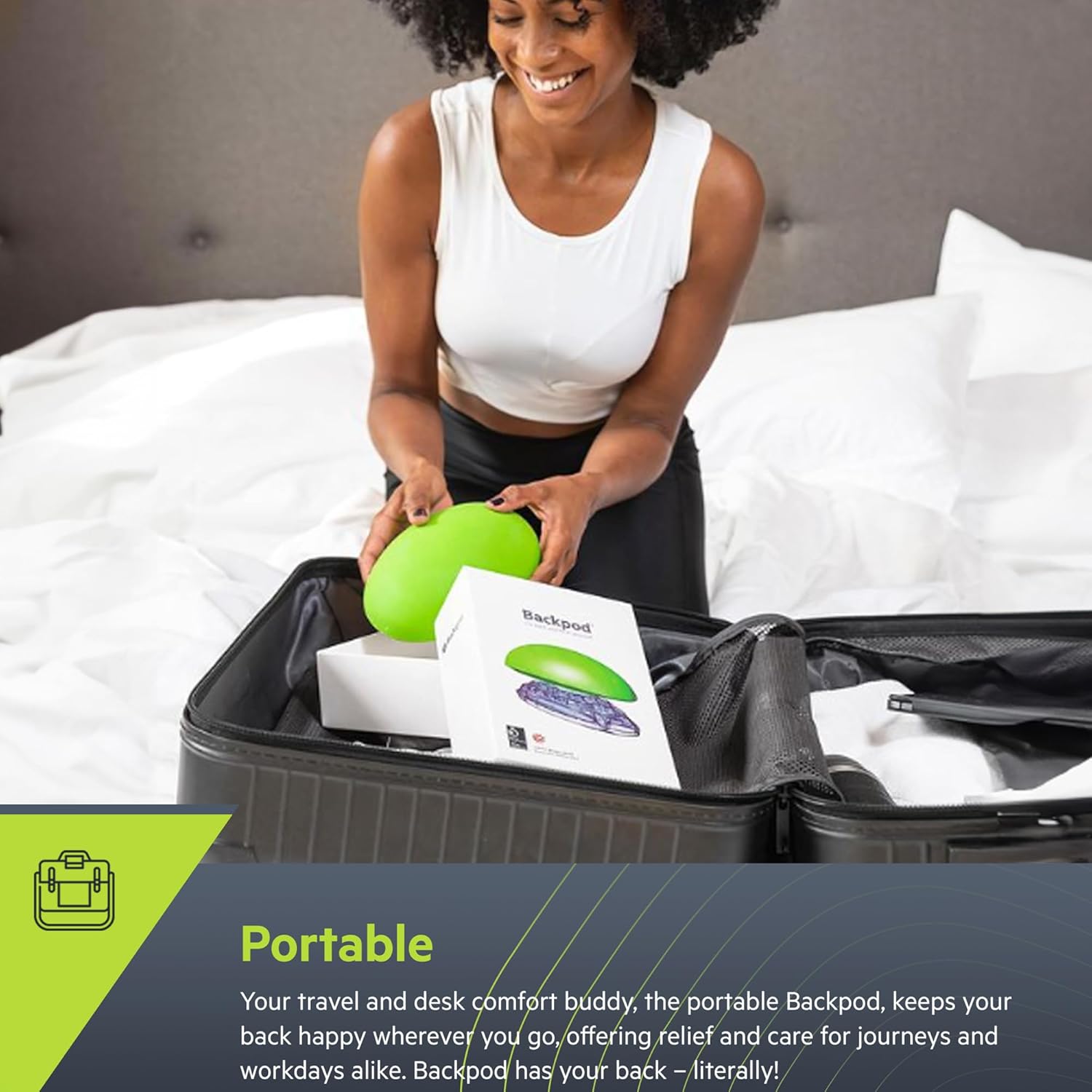 Buy now Bodystance Backpod - Premium Device for Costochondritis & Tietze Syndrome | Physio Designed | NZ Made | Posture Corrector & Back Pain Relief at indiglob india
