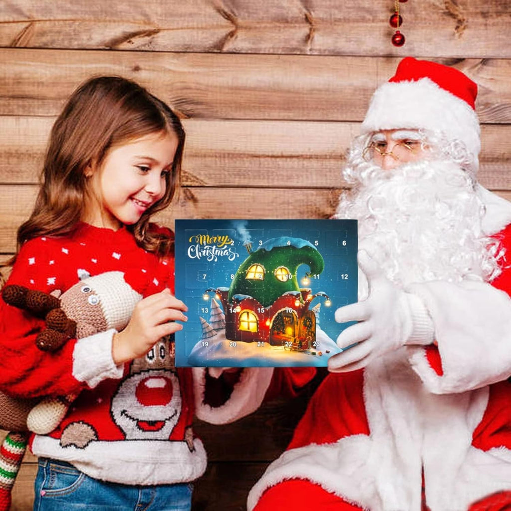 Buy now Christmas Advent Calendar Bracelets 2025 for Girls 24 Days Xmas Countdown Calendar DIY Jewelry Making Kit Gift 22 Charm Beads 2 Bracelets for Kids Teens Women at indiglob india