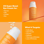 Buy now Paula's Choice C5 Super Boost Eye Cream for Dark Circles, Puffy Eyes, Fine Lines & CrowÆ’??s Feet, Eye Repair Cream with 5% Vitamin C, Hyaluronic Acid & Peptides, Fragrance Free, 0.5 fl oz at indiglob india