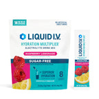 Buy now Liquid I.V.® Hydration Multiplier Sugar-Free - Raspberry Lemonade | Electrolyte Powder Drink Mix | 1 Pack (14 Servings) at indiglob india