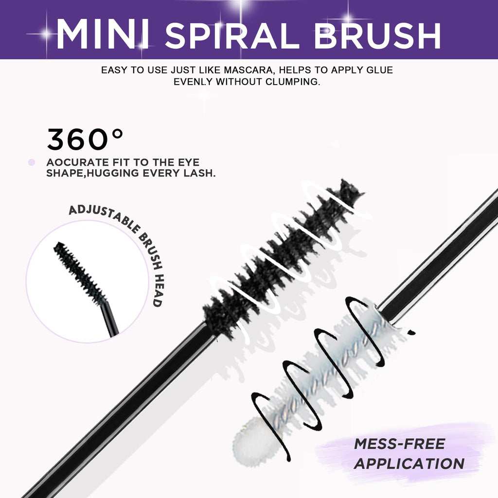Lash Cluster Glue, Waterproof Bond and Seal Lash Glue, Black - 10ml | Strong Hold 3-7days, Latex-free & Formaldehyde-free, Waterproof, For Cluster/ Individual/ Strip Lashes, Easy to Use