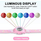 Buy now Waterproof LED Kids Watches with Alarm - Kids Toys Gifts for Girls Age 3-10 at indiglob india