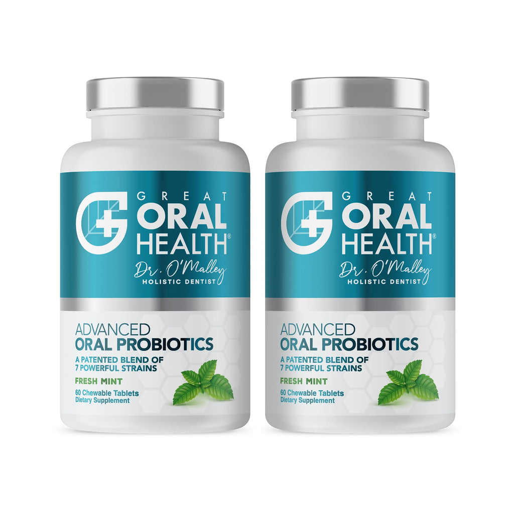 Buy now Oral Probiotics for Mouth Bad Breath Treatment for Adults; Dentist Formulated Dental Probiotics for Teeth and Gums Health & Chronic Halitosis with BLIS K12 M18, 60 Chewable Oral Health Tablets Mint at indiglob india