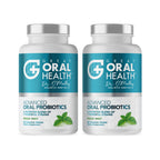 Buy now Oral Probiotics for Mouth Bad Breath Treatment for Adults; Dentist Formulated Dental Probiotics for Teeth and Gums Health & Chronic Halitosis with BLIS K12 M18, 60 Chewable Oral Health Tablets Mint at indiglob india
