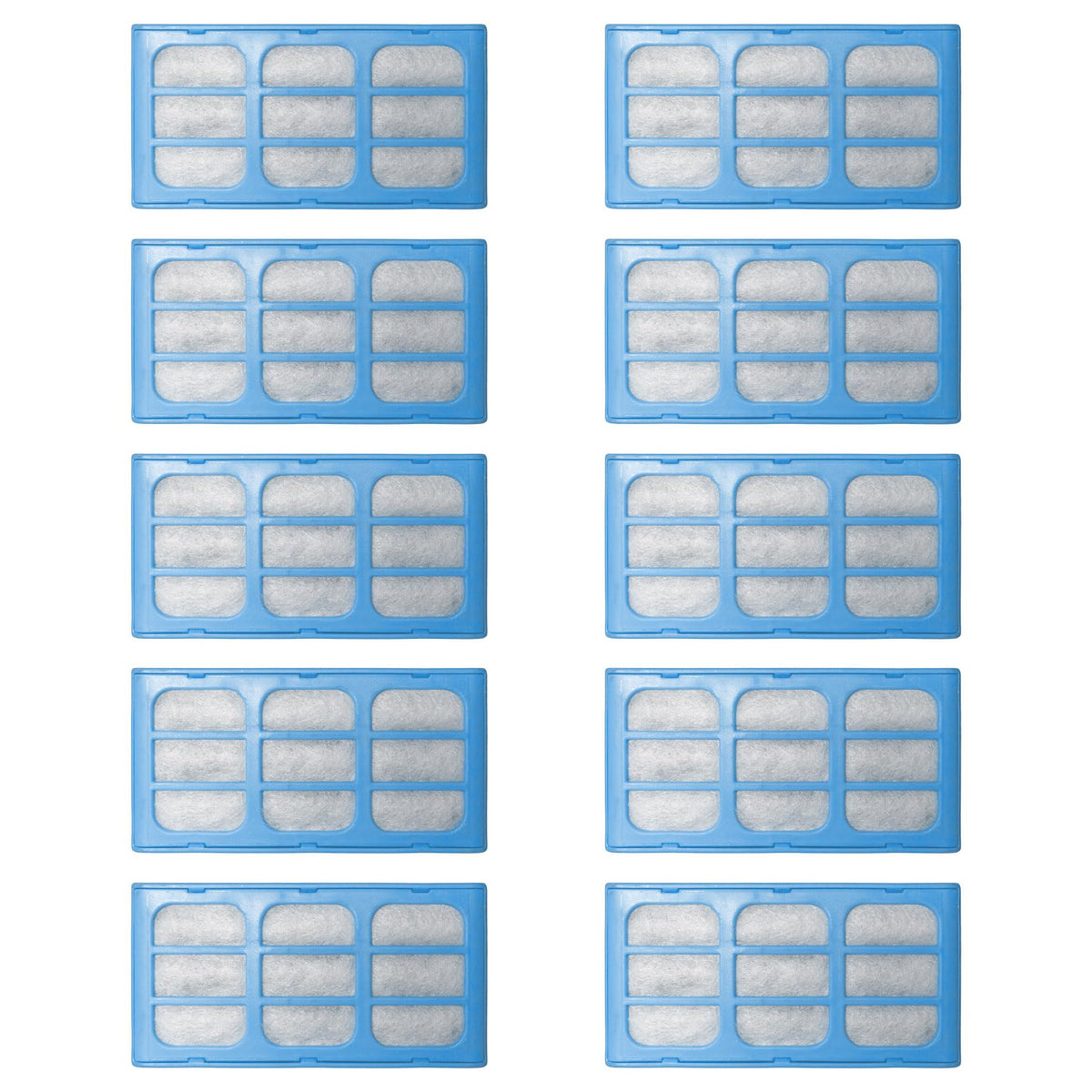 Replacement Water Filter Cartridges for Cat Mate & Dog Mate Fountains, Pack of 10