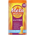 Metamucil 4-in-1 Psyllium Husk GLP-1 Friendly Fiber Supplement, Sugar-Free, 180 teaspoons, Orange Flavored, Daily Fiber Powder for Digestive Health, made with Plant-Based Psyllium Husk Fiber