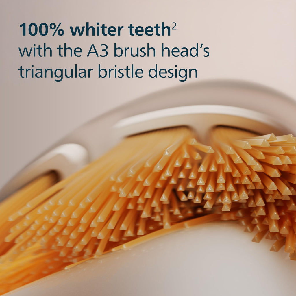 Philips Sonicare Replacement Brush Heads, 6-Pack, 18 Month Supply, White