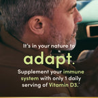 Nature's Bounty Vitamin D3 5000 IU Softgels, 240 Count