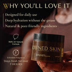 Crowned Skin King Cologned Body Butter for Men | Warm & Sensual | As Seen On Shark Tank | Scented with Sandalwood & Leather | Infused with Organic Shea & Mango Butters | All-Day Fragrance | 4.4oz