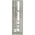 Metal Stencil Bookmark for Bullet Journals, Hardcover