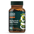 Gaia Herbs Berberine & Milk Thistle, 60 Capsules