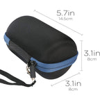Buy now co2CREA Hard Travel Case Replacement for Sony SRS-XB100 SRS-XB12 SRS-XB13 Extra Bass Portable Bluetooth Speaker (Black Case + Inside Blue) at indiglob india