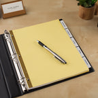 Avery® Paper Dividers, Insertable Big Tab™, 5-Tab, Clear, 1 Set