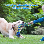 Feeko Dog Rope Toys for Large Breed Aggressive Chewers, Tough Chew Dog Toys