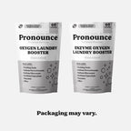 Pronounce Enzyme Oxygen Laundry Booster - Brightens White & Tough on Stains, Fights Odor. Enzyme Stain Fighter, Cleaner Ingredients, Fragrance Free - Ultra Concentrated, HE - 60 Loads (Unscented)