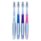 Oral-B Toothbrush Pro-Health Plaque Eraser Manual Toothbrush, Reaches Deeper Between Teeth, Soft, 4 Count