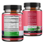 Natures Craft Complete Herbal Menopause Supplement for Women - Female Hormone Balance Capsules for Night Sweats Hot Flashes & Mood Swings with Dong Quai, Chaste Berry & Black Cohosh Root - 60 Count