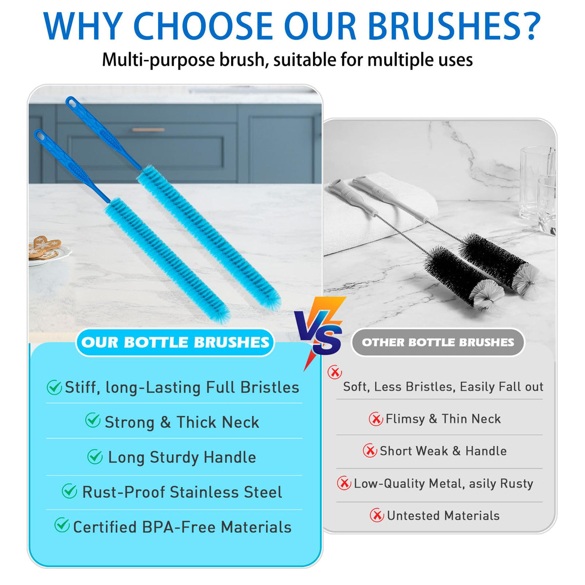 Drain Brush，Dryer Vent Cleaner Kit，Refrigerator Coil Cleaning Brush，Includes Dryer Vent Brush, lint Brush for Dryer, Drain Cleaning Brush, and Appliance Brush Set for All Your Home Cleaning Needs