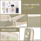 Buy now EASTHILL Big Capacity Pencil Case Large Pencil Pouch Stationery Pen Bag for Teen Girls-Green at indiglob india