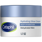 Cetaphil Deep Hydration Face Cream, Dry, Sensitive Skin Care, 1.7oz | 48-Hour Hydration, Hyaluronic Acid, Vitamin E & B5, Healthy Glow, Fragrance-Free, Dermatologist Recommended