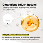 MANYO Glutathione 7 Dark Spot Serum, Radiance Booster, 1.01 fl oz