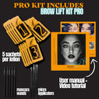 ARYANA NEW YORK Eyebrow Lamination Kit Professional | At Home DIY and Salon Use brow lamination kit, Instant Brow Lift Sachet Professional Series
