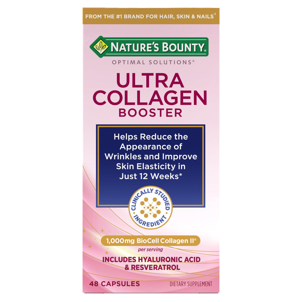 Nature's Bounty Optimal Solutions Ultra Collagen Booster, 48 Capsules