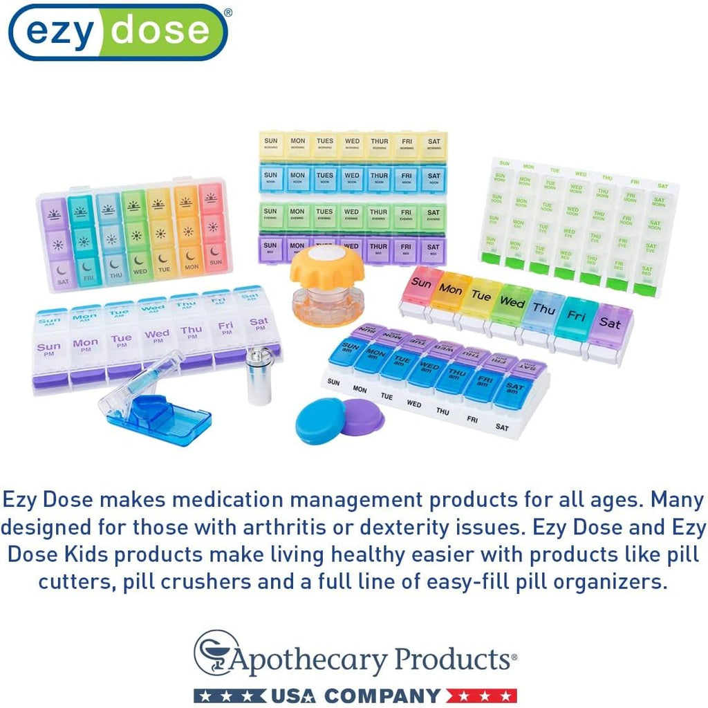 Buy now EZY DOSE Disposable Pill, Vitamin, and Medicine Organizer Pouches, Zippered Seal Bags, Pocket Sized and Travel Friendly, Easy to Use, 100 Count, BPA Free at indiglob india